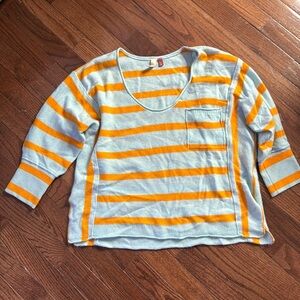 Anthropologie Pilcro Tie-Dye Cashmere Top